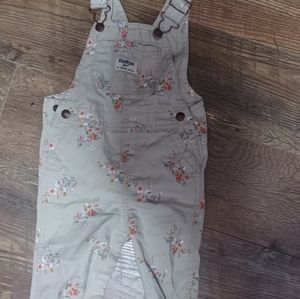 Oshkosh baby girl overalls